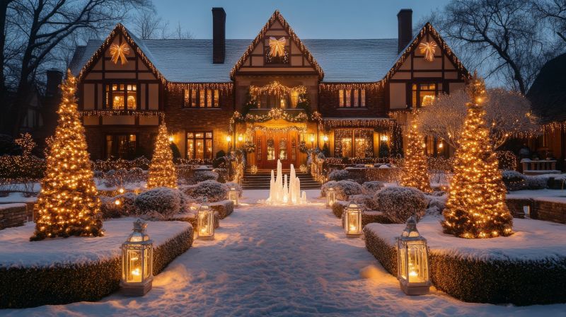 Christmas Decor Installation