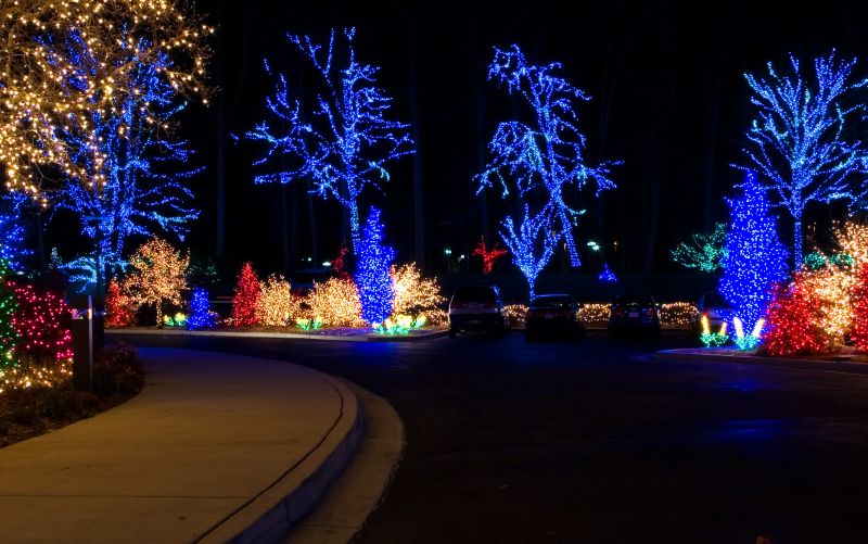 Nighttime Holiday Displays