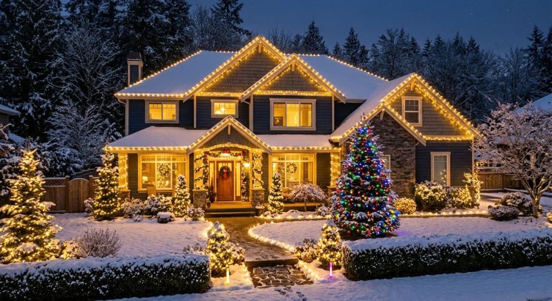 Holiday Lights Installation in Roswell, GA