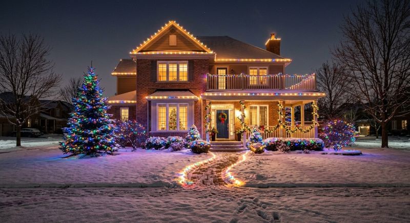 Seasonal Lights Installation in Kansas City, MO